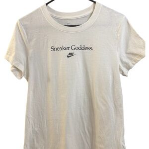 Nike Sneaker Goddess White T-Shirt